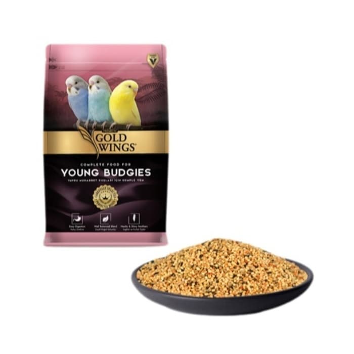 Gold Wings Premium Yavru Muhabbet Kuşu Yemi 1 Kg