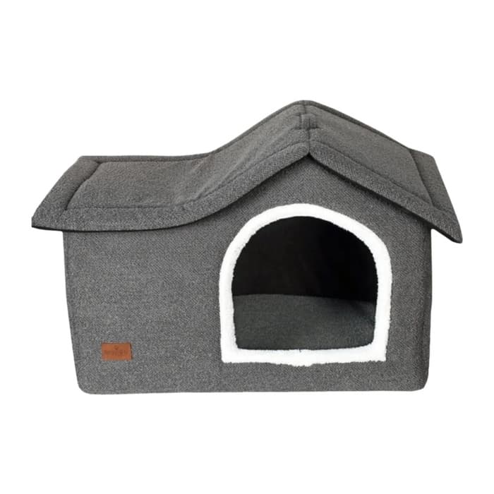 Villa Tipi Kapalı Kedi Ve Köpek Evi