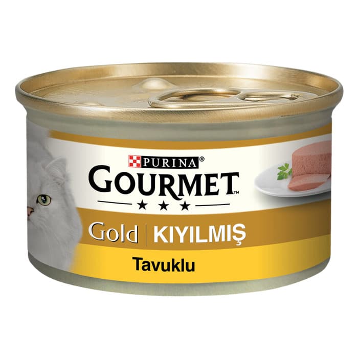 Gourmet Gold Kıyılmış Tavuklu Kedi Konservesi 85 Gr