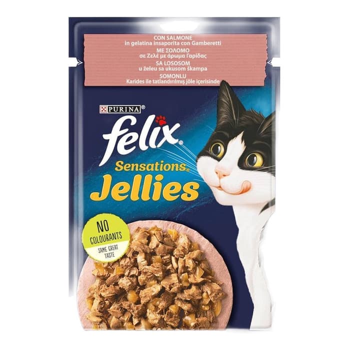Felix Somon Ve Karidesli Poşet Mama