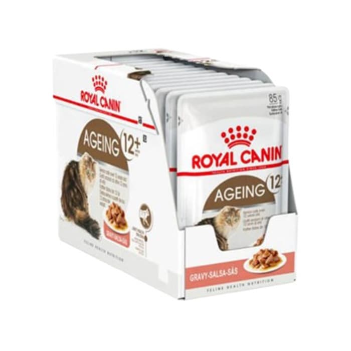 Royal Canin Gravy Ageing +12 Yaşlı Kedi Yaş Maması 85 Gr 12 Adet