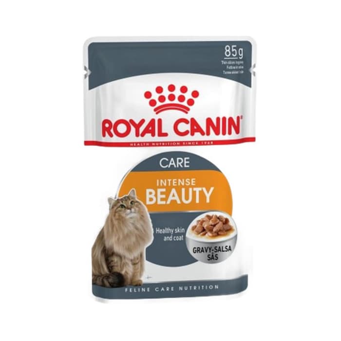 royal canin intense beauty pouch gravy yaş kedi maması 85gr