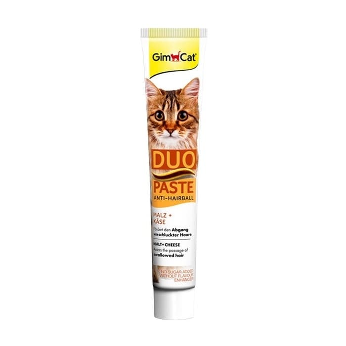 Anti Hairball Duo Paste Tüy Yumağı Atılımını Kolaylaştırıcı Peynirli Kedi Macunu 50 Gr