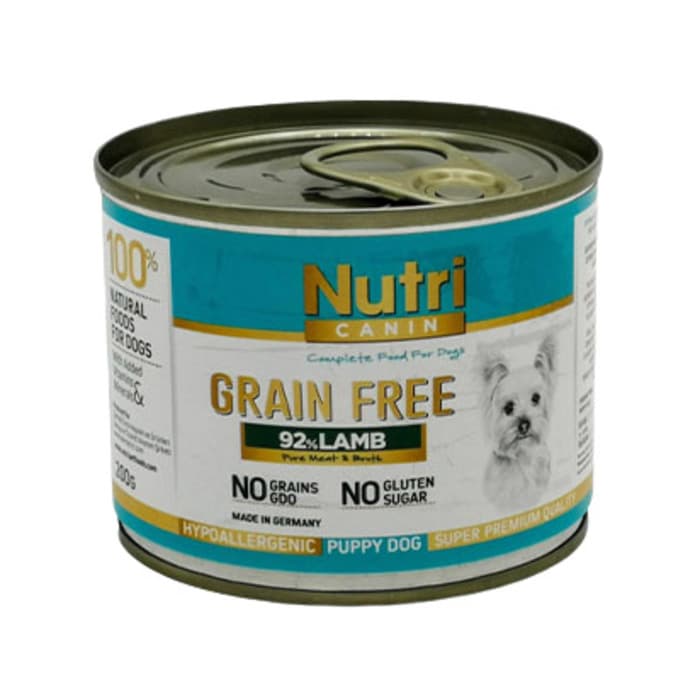 %92 Kuzu Etli Yaş Yavru Köpek Maması 200 gr