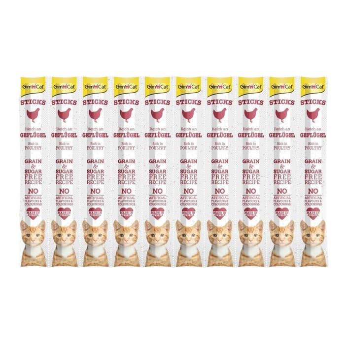 Sticks Kümes Hayvanı Etli Ödül Çubukları 50 Gr 10'lu