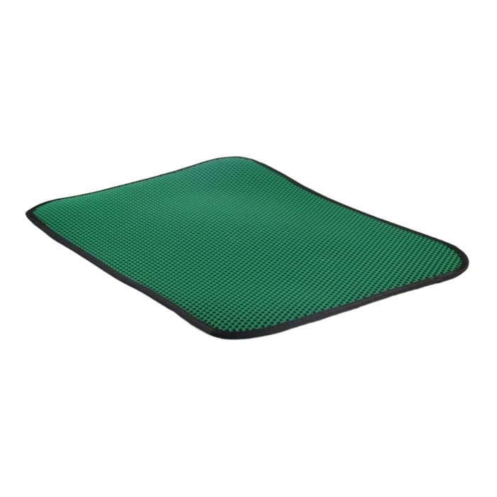 Elekli Kedi Kumu Paspası Yeşil 60x40 Cm