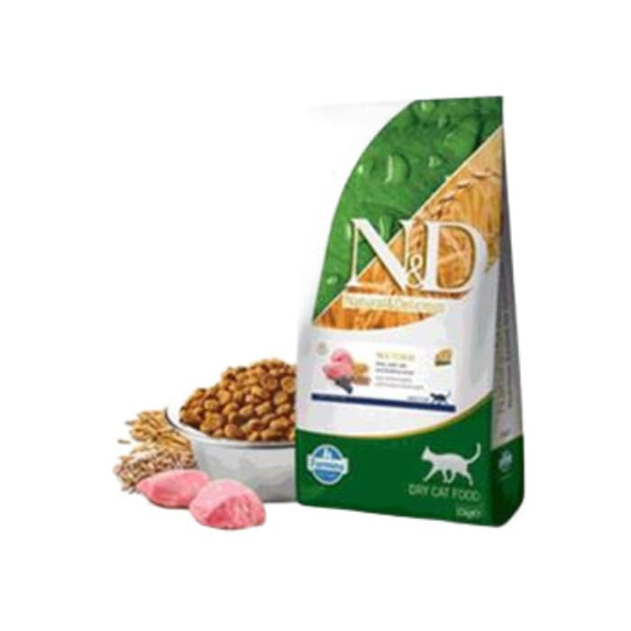 N&D Düşük Tahıllı Somonlu Kısırlaştırılmış Açık Kedi Maması 1 Kg