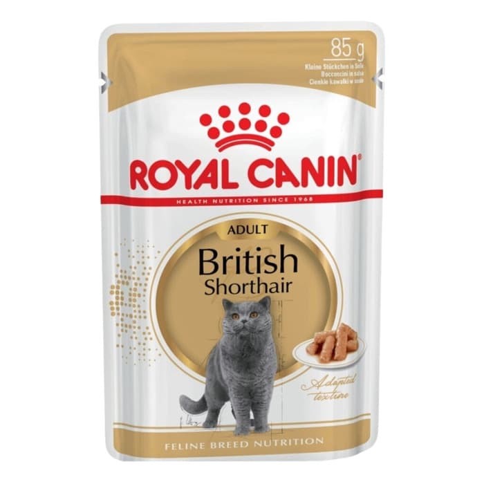 Pouch British Yetişkin Kedi Konserve Maması 85 Gr