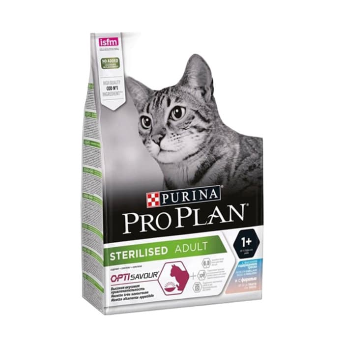Pro Plan Kısırlaştırılmış Morina ve Okyanus Balıklı Açık 1 kg Kedi Maması