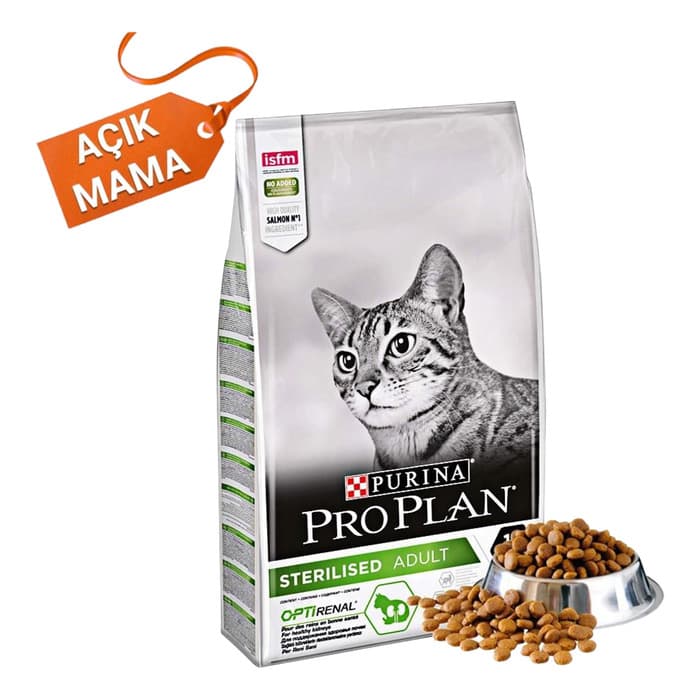 Açık Purina Pro Plan Somonlu Kısırlaştırılmış (Sterilized) Yetişkin Kedi Maması