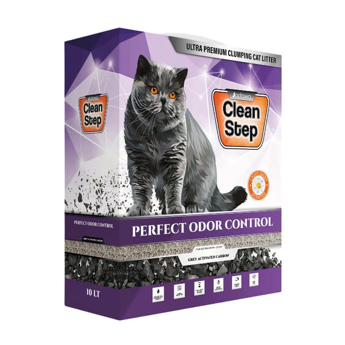 Clean Step Perfect Odor Aktif Karbonlu Hafif Papatya Kokulu 10 Litre