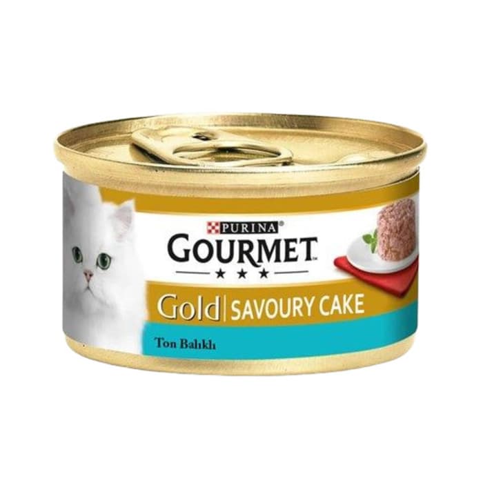 Gourmet Gold Savoury Cake Ton Balıklı Kedi Konservesi 85 gr