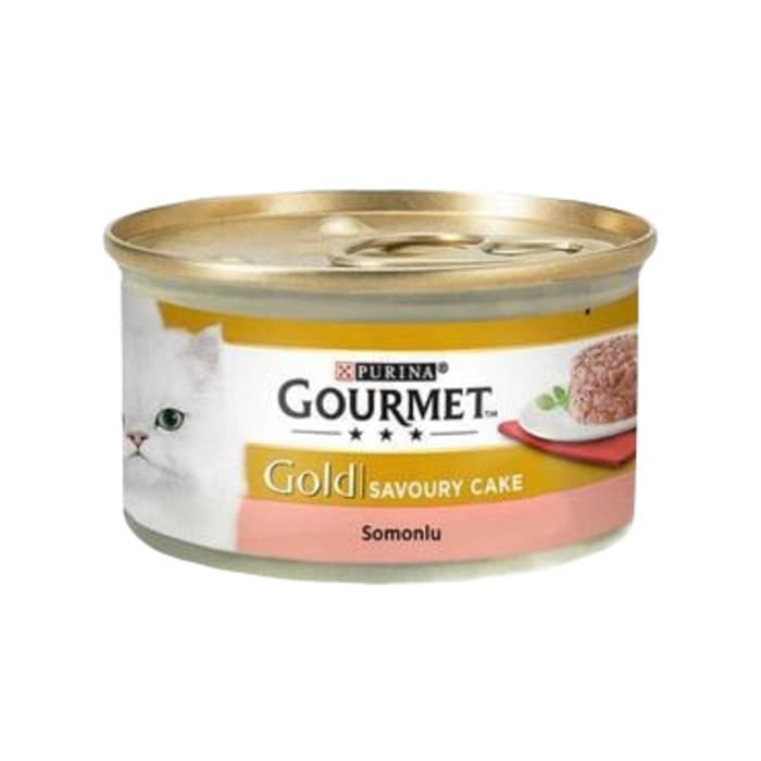 Savoury Cake Somonlu Kedi Konservesi 85 gr