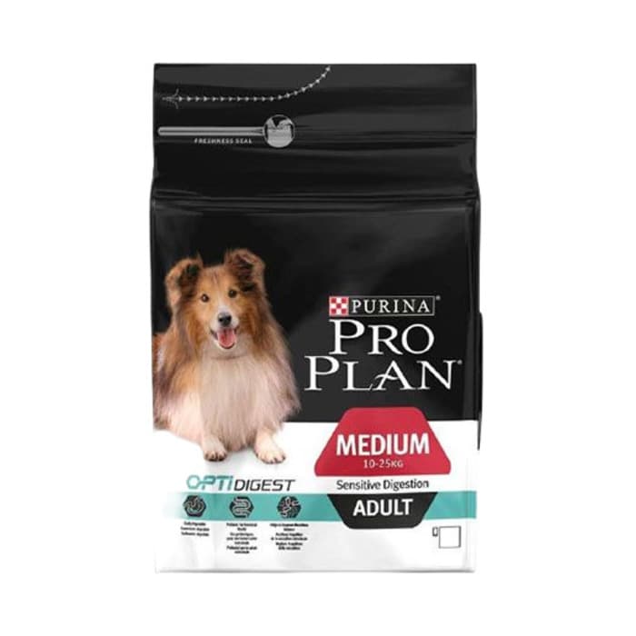 Purina Pro Plan Hassas Sindirim Kuzu Etli Orta Irk Yetişkin Köpek Maması 3 kg