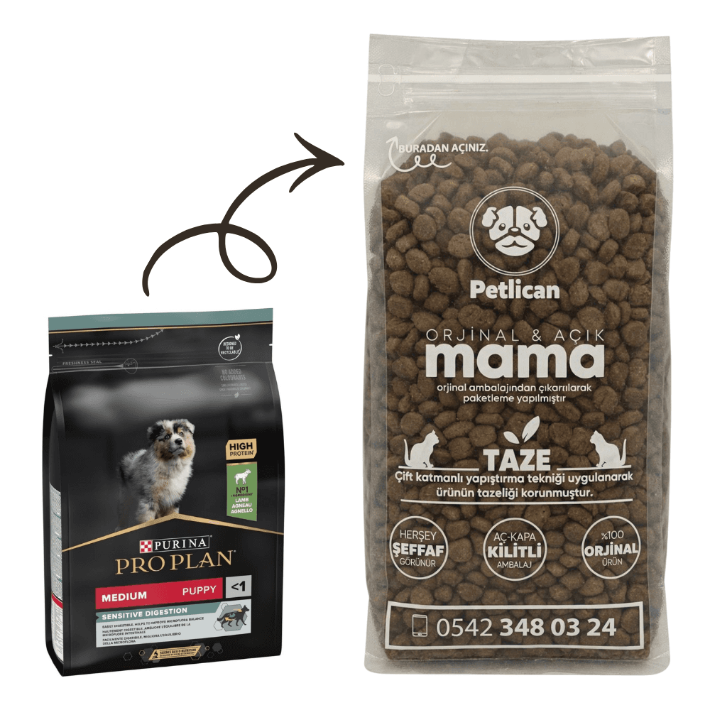 Proplan Yavru Köpek Maması Kuzulu Açık 1 Kg