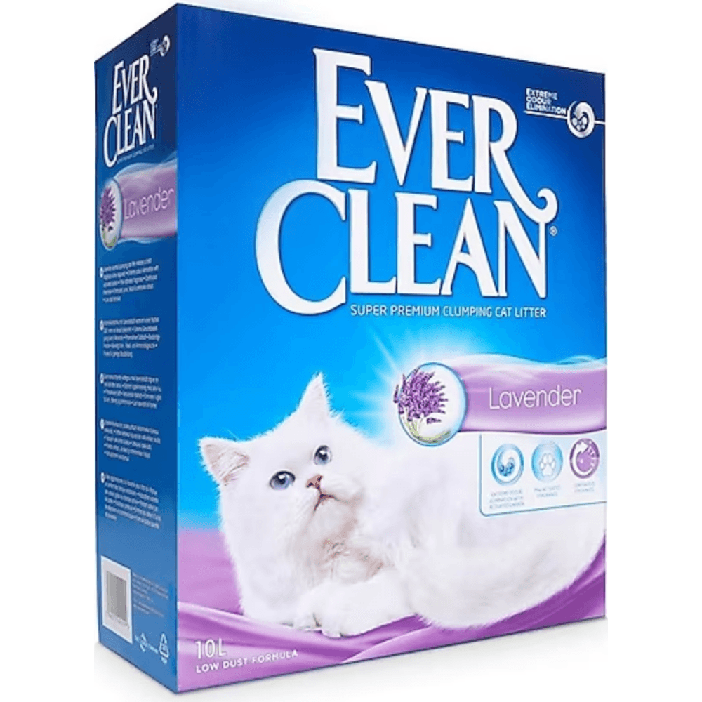 Ever Clean Lavanta Kokulu Topaklasan Kedi Kumu 10 L