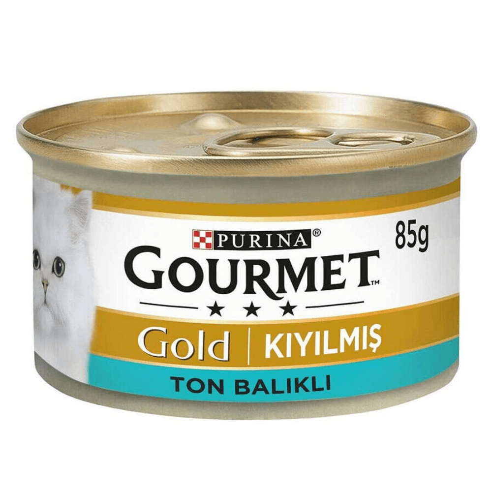 Purina Gourmet Gold Kiyilmis Ton Balıklı Kedi Konservesi