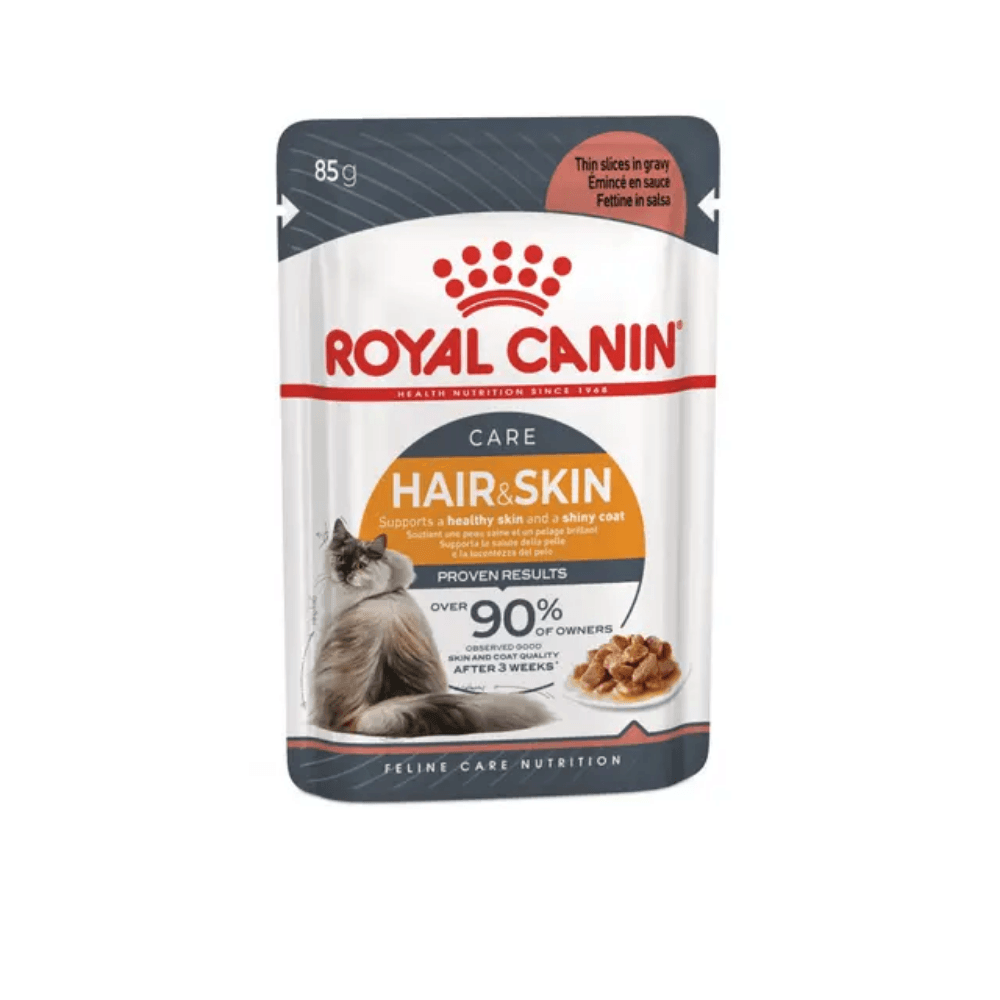 Royal Canin Hair Skin Gravy Yetişkin Kedi Yaş Maması