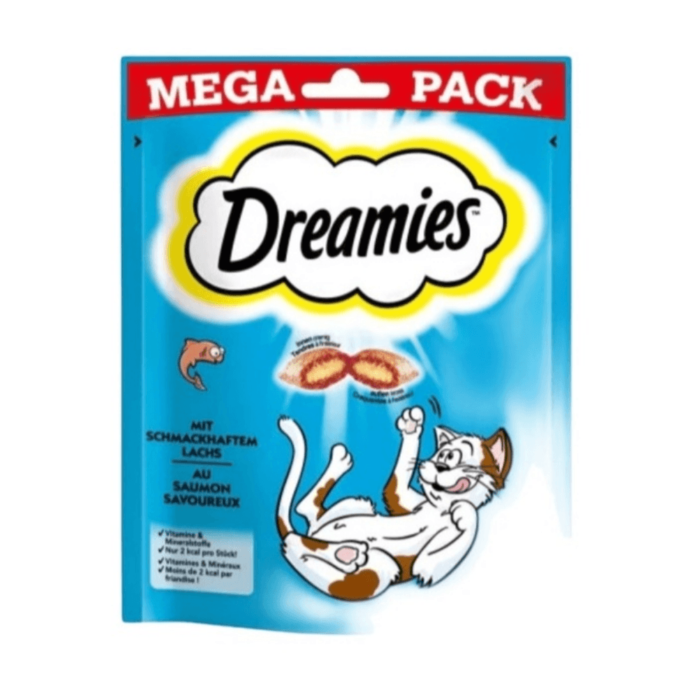 Mega Pack Iç Dolgulu Somonlu Kedi Ödül Bisküvisi 180 Gr