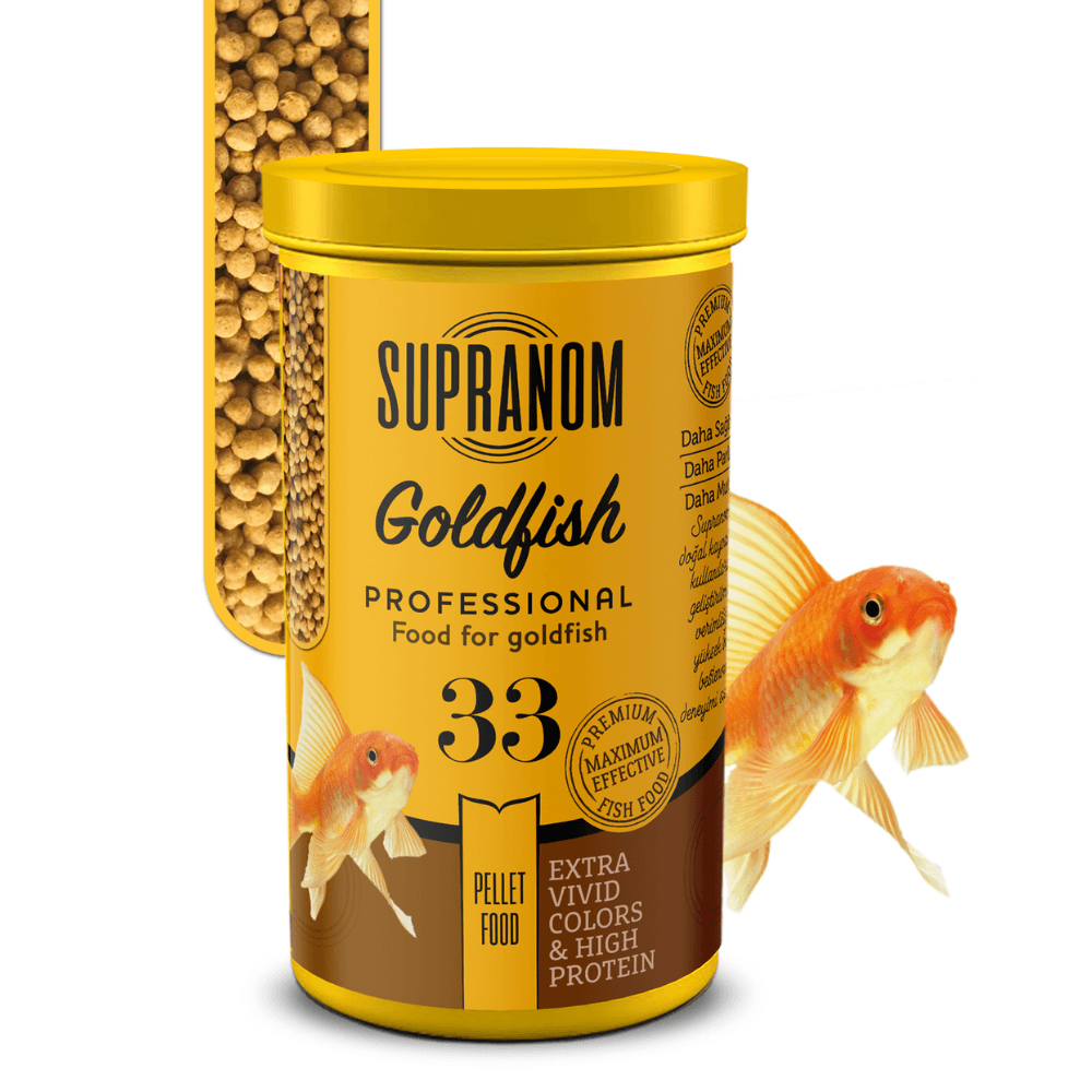 Supranom japon balık yemi goldfish pellet food 250ml (33)