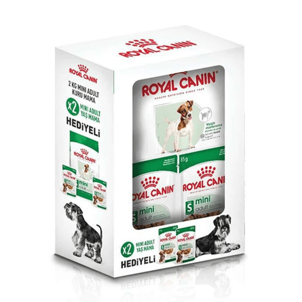 Royal Canin Mini Adult Yetişkin Köpek Maması 2 Kg Yaş Mama Hediyeli
