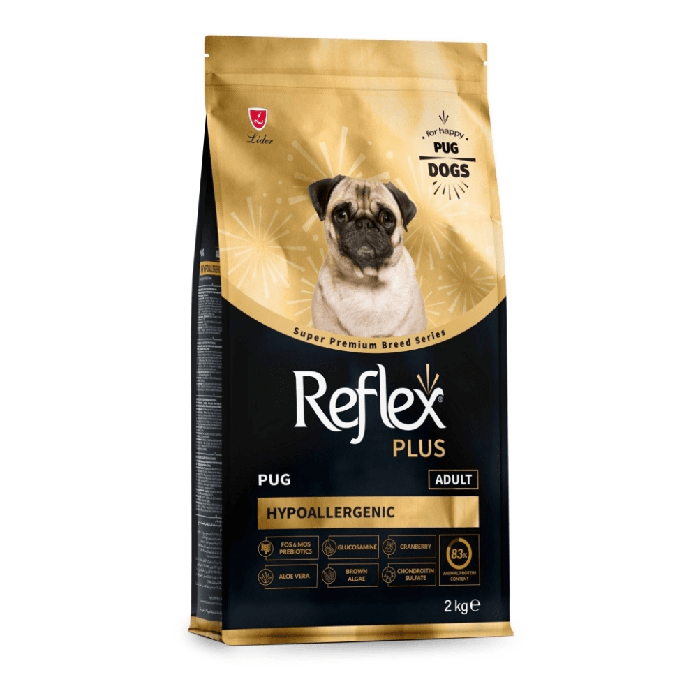 Reflex Plus Hipoalerjenik Pug Yetişkin Köpek Maması 2 kg