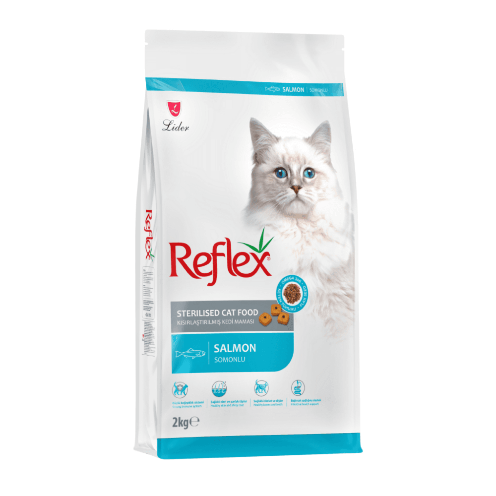 Reflex Somonlu ve Pirinçli Kısırlaştırılmış Kedi Maması 2 kg