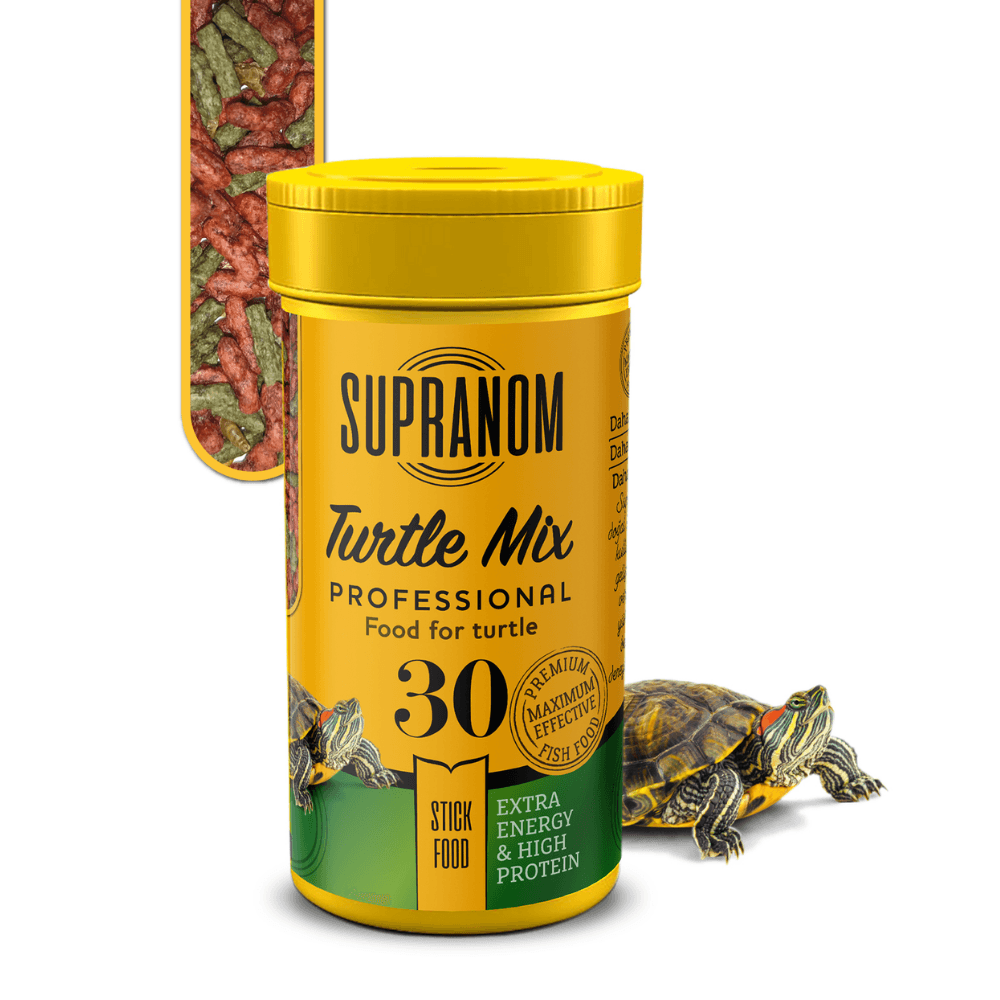 Supranom Kaplumbağa Yemi Turtle Mix Stick Food 100 ml (30)