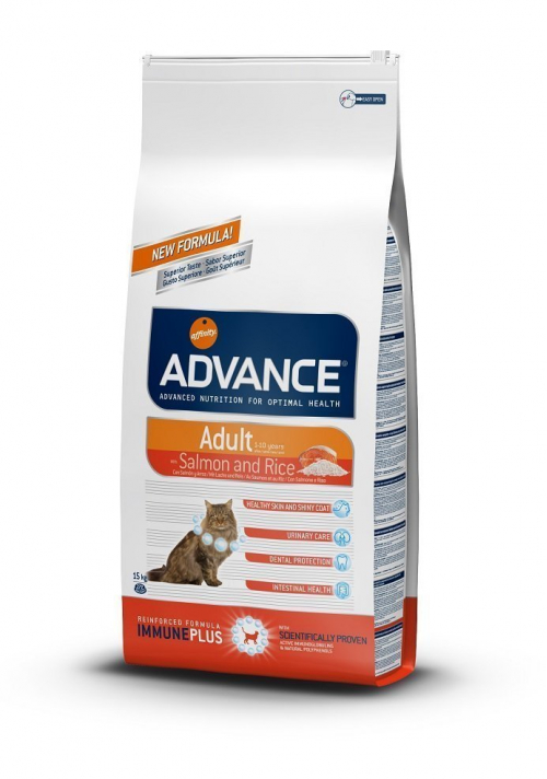 Advance Adult Sensitive Somonlu Yetişkin Kedi Maması 15 Kg