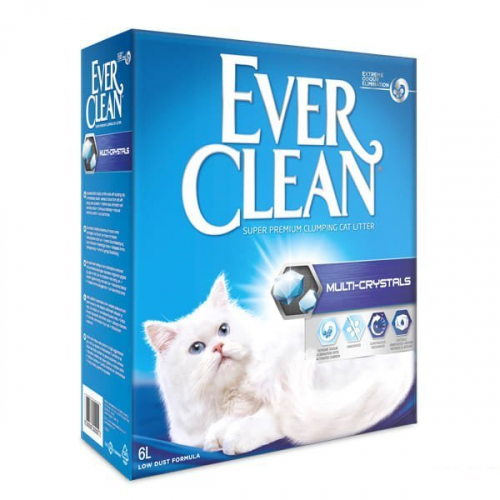 Ever Clean Multi Crystals Kokuyu Hapseden Topaklanan Kedi Kumu 6 Lt