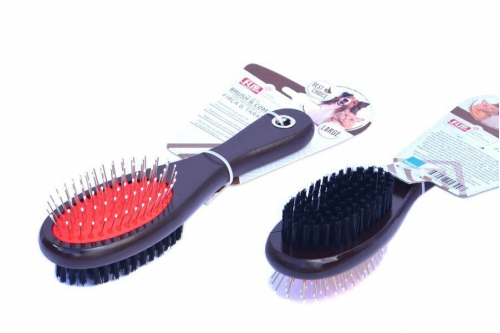 Flip Çift Taraflı Saplı Kedi ve Köpek Fırçası Small