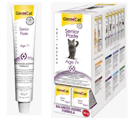 Gimcat Senior Paste 7+ Yaşlı Kedi Macunu 50 Gr
