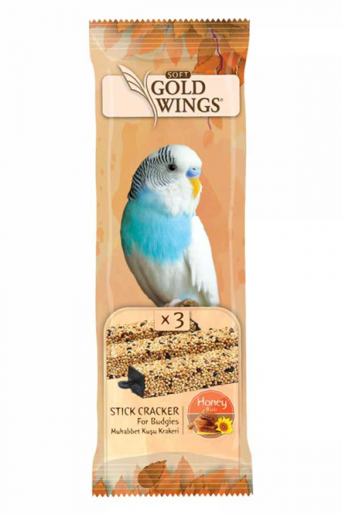 Gold Wings Ballı Muhabbet Krakeri 3'lü