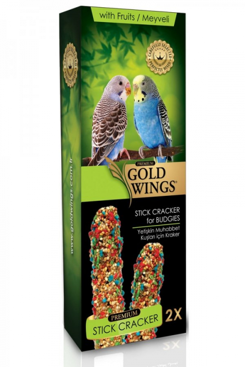 Gold Wings Premium Meyveli Muhabbet Krakeri 2'li