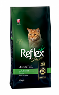 Reflex Plus Tavuklu Yetişkin Kedi Maması 15 Kg