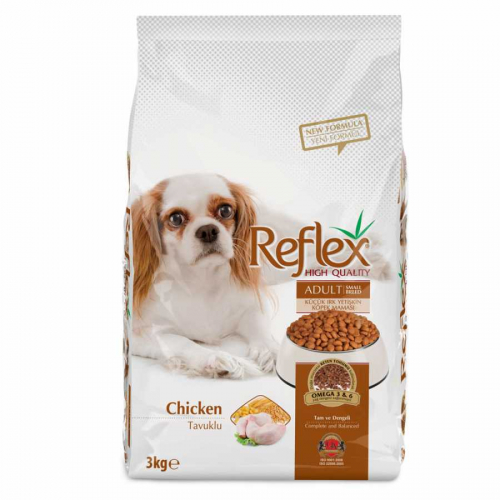 Reflex Small Breed Tavuklu Küçük Irk Yetişkin Köpek Maması 3 Kg