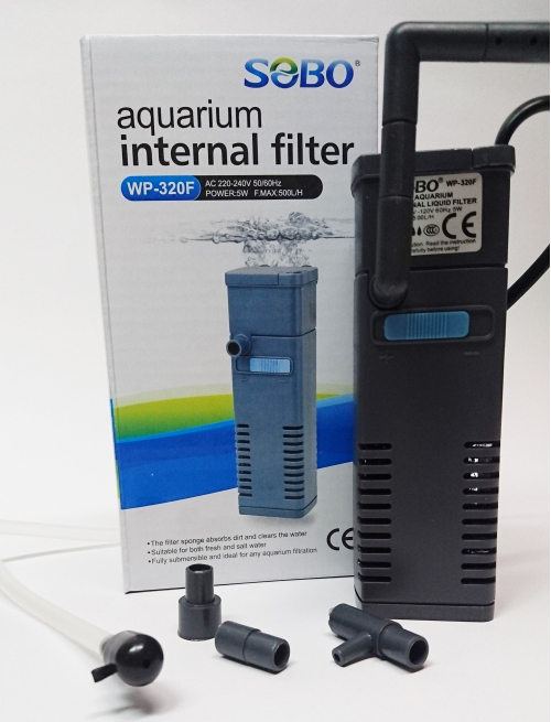 Sobo WP 320F Akvaryum İç Filtre 5W 500L/H