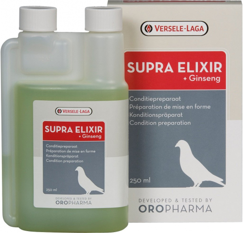 Versele-Laga Supra Elixir +Ginseng Güvercin Kondisyon Karışımı 250 Ml