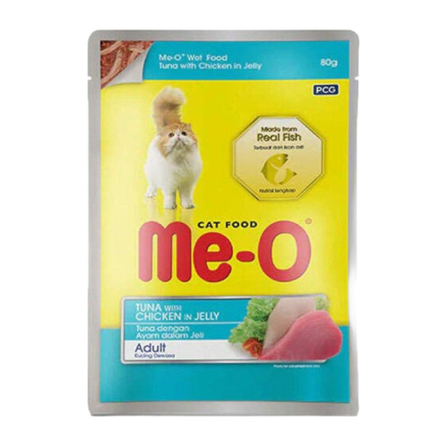 Meo Kedi Konservesi Jöle Ton Balıklı 80gr