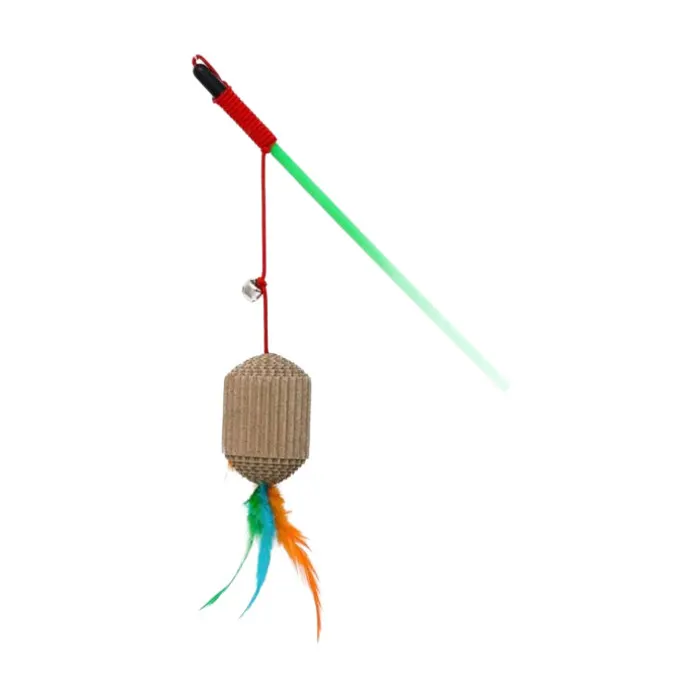 Kraftli Tüylü Kedi Oltası 46 Cm