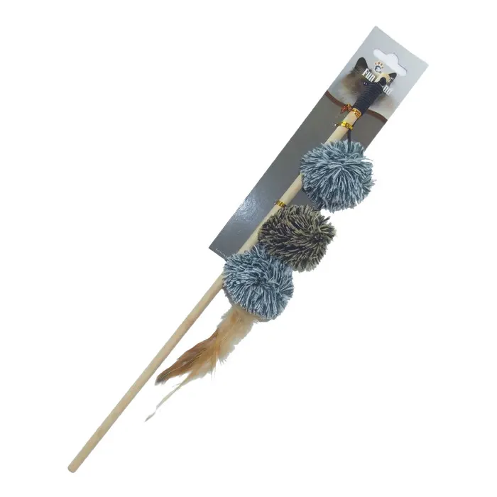 Kedi Oltası Kedi Otlu Sap:40cm Peluş 25x5