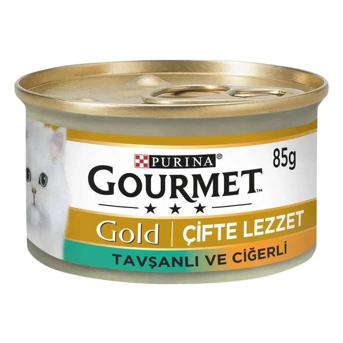 Purina Gourmet Gold Tavşanlı Ve Ciğerli 85 Gr
