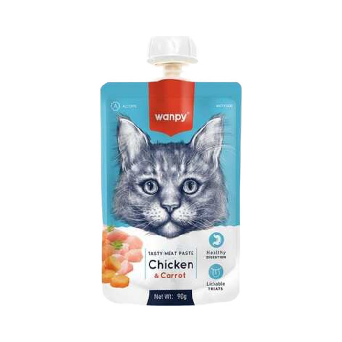 Wanpy Kedi Tavuk Ve Havuçlu Puding