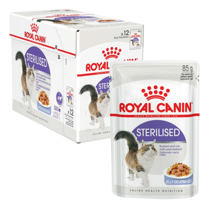 Royal Canin Royal Canın Sterilised Jelly Kısır Kedi Yaş Mama 12 Adet X 85 Gr
