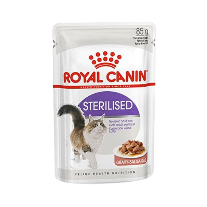 Royal Canin Gravy Kısırlaştırılmış Yetişkin Kedi Pouch Yaş Mama 85 gr