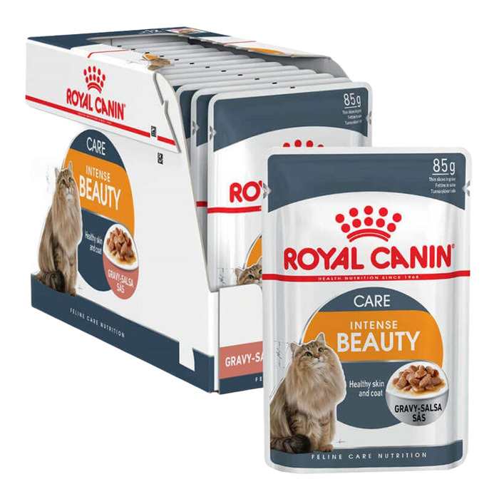 Royal Canin Jelly Intense Beauty Kedi Maması 85 Gr 12 Adet