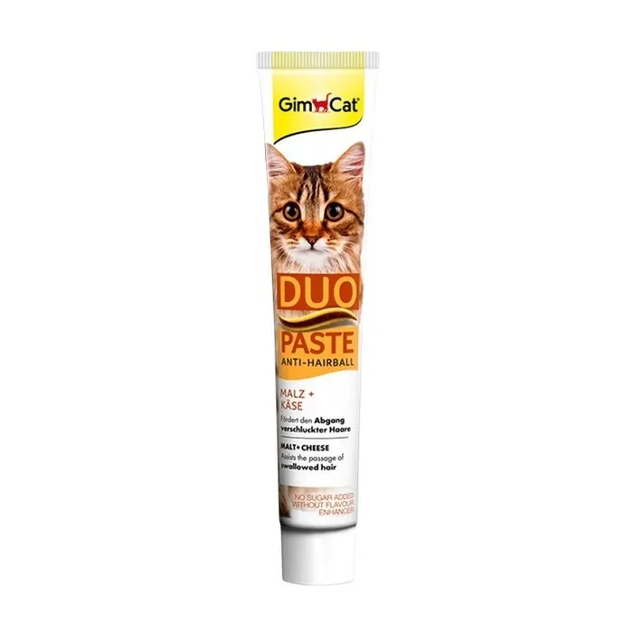 Anti Hairball Duo Paste Tüy Yumagi Atilimini Kolaylastirici Peynirli Kedi Macunu 50 Gr