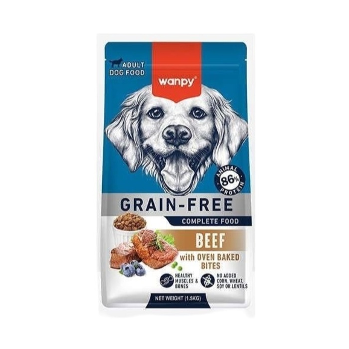 Tahılsız Sığırlı Yetişkin Köpek Maması 1,5 Kg
