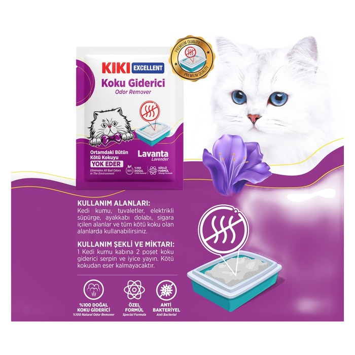 Kıkı Excellent Koku Giderici Lavantalı 25 Gr