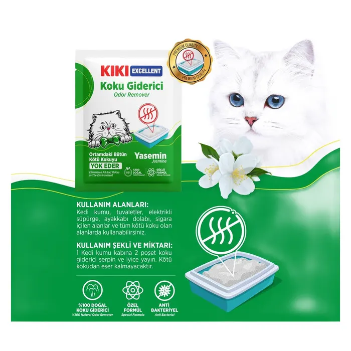 Kiki Excellent Koku Giderici Yasemin Kokulu 25 Gr